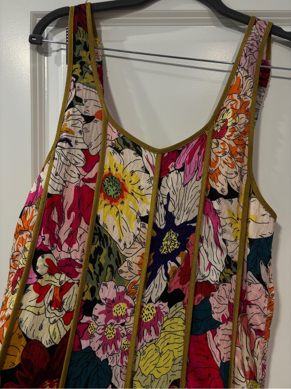 Floral Multi-Color Sleeveless Summer Dress Hale House Boutique - Picture 3 of 5